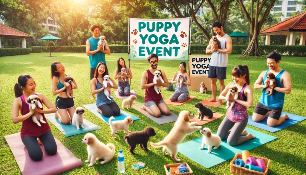 Puppy Yoga